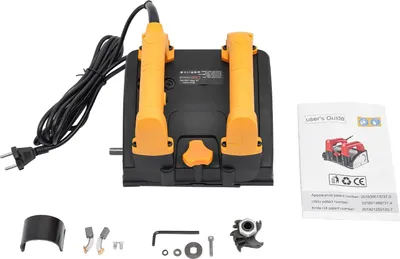Produktbild von Mauernutfräse - Schlitzfräse - 1200 W - 4000 U/min - Verstellbare Tiefe 1–4 mm - Für Beton, Putz, Zement - Orange