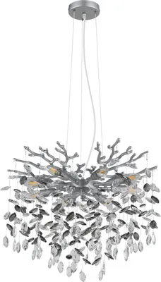 Produktbild von GLOBO Lighting Kronleuchter FANGORN DH 60x150 cm bunt Luster Krone