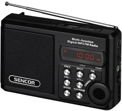 Zdjęcie produktu dla Radio Sencor SRD215 B z USB/MP3