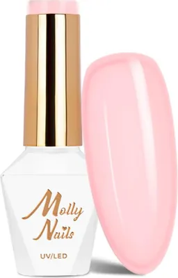 Immagine prodotto di Molly Nails French Manicure Peach Smalto ibrido senza HEMA/Di-HEMA, 8 g, n. 138