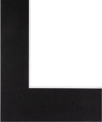 Productafbeelding van Fotohouder - Lijst voor wand - Foto presentatie - Met passepartout - 30 x 40 cm - Zwart
