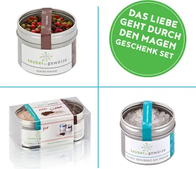 Produktbild von Das Liebe geht durch den Magen Geschenkset