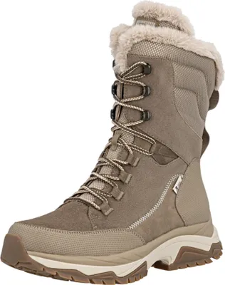 A single winter boot is shown against a white background.