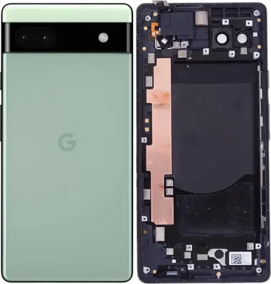Produktbild von Original Google Pixel 6a Gehäuse Akkudeckel Backcover Sage Akzeptabel