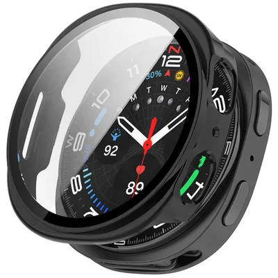 Obrázek produktu pro Techsuit – Defense360 Pro pouzdro + ochrana displeje pro Samsung Galaxy Watch8 44 mm – černé