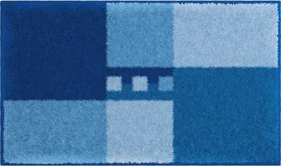 Obrázek produktu pro MERKUR - Koupelnová předložka 65x115 cm, modrá