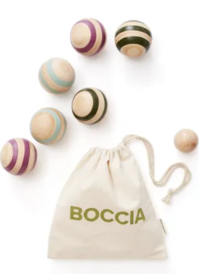 Produktbild von Kids Concept Boccia-Set für Kinder, Ø 6 cm Kugeln, Ø 4 cm Zielkugel
