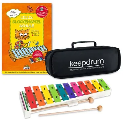 Produktbild von Sonor Glockenspiel BWG Boomwhackers mit Tasche und Notenheft