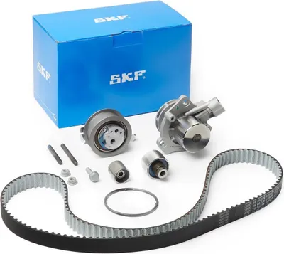 Produktbild von SKF VKMC 01278-1 Zahnriemensatz + Wasserpumpe für VW Golf VII Schrägheck (5G1, BQ1, BE1, BE2) Passat Variant (3G5, CB5) für AUDI A4 Avant (8K5, B8)