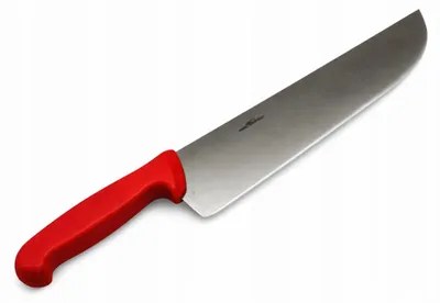 Obrázek produktu pro HASPOL Kuchyňský sekáček 26 cm z nerezové oceli, nůž na maso s ergonomickou rukojetí