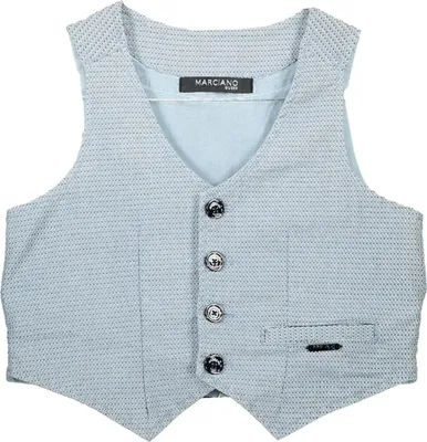 Immagine prodotto di GUESS MARCIANO, gilet per ragazzi, azzurro, modello L71N03W8AM0_AZZURRO_FTBL: Taglia - 16A. Taglia: 16A