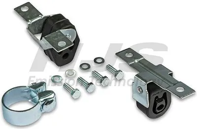 Produktbild von HJS Montagesatz Schalldämpfer 82 11 9133 für VW Lupo (6X1, 6E1)