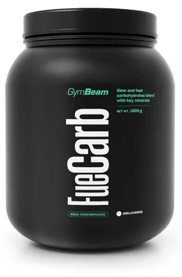 Produktbild von GymBeam - FueCarb, 1000 g, Tropisch