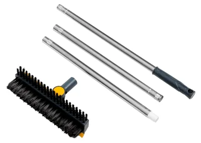 Produktbild von Bodenreinigungsbürste mit langem Griff für Fliesen und Wände