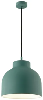 Produktbild von BRILLIANT Pendelleuchte, 1-flammig Sven grün IP20 E27 60 Watt dimmbar g. f. Normallampe