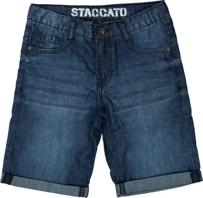 Produktbild von Jeans-Bermudas mit verwaschener Optik