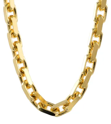 Produktbild von Ankerkette diamantiert Länge 45cm - Breite 4,0mm - 750-18 Karat Gold
