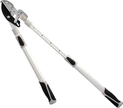 Produktbild von Amboss 2 Handschere zum Beschneiden. Teleskopierbar von 68 bis 95 cm. Kraftvervielfacher mit Aluminiumgriff, Schnitt-Ø 35 mm. TPR-Griff