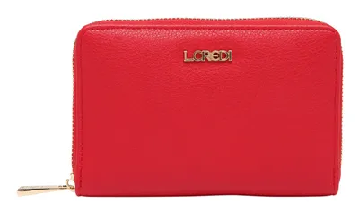 Produktbild von L.CREDI Geldbörse Filippa Portemonnaie Poppy rot