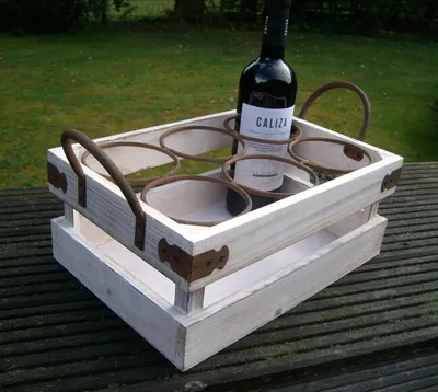 Produktbild von Traumschönes  Weinregal, Flaschenständer, Flaschenhalter, Landhaus