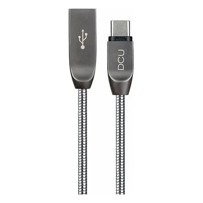 Image de Câble USB A vers USB-C DCU argenté