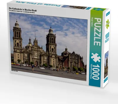 Produktbild von Calvendo Die Kathedrale in Mexiko-Stadt 1000 Teile Puzzle quer 640x480mm, Seifert Birgit; 7401029