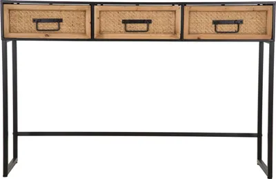 Immagine prodotto di FURNLUX Tavolo consolle Hanoi Beige 120cm / Colore principale: Beige / Dimensioni: 120 x 78 x 35 cm