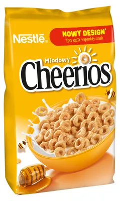 Zdjęcie produktu dla Płatki śniadaniowe miodowe Nestlé Cheerios 450 g