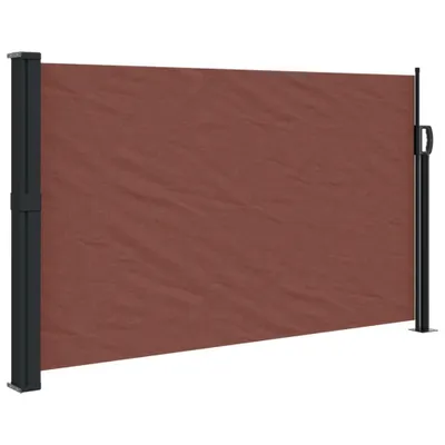 Obrázek produktu pro Zatahovací boční markýza hnědá 120 x 600 cm
