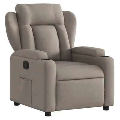 Produktbild von vidaXL Relaxsessel Taupe Stoff