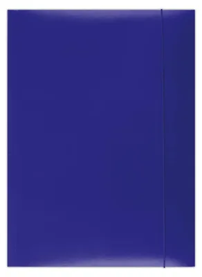 Productafbeelding van KANTORARTIKELEN 21191131-01: Kartonnen map met elastiek, 300 g/m², A4, blauw