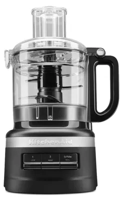 Image de KitchenAid 5KFP0719EBM robot de cuisine 250 W 1,7 L Noir, Acier inoxydable