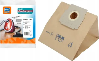 Zdjęcie produktu dla Worek do odkurzacza papierowy ZELMER Z10 5 szt.