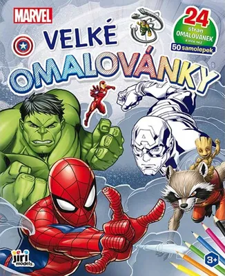 Obrázek produktu pro Marvel - Velké omalovánky