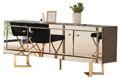 Produktbild von Anrichte Kommode Hochkommode Sideboard Schubladenkommode Buffetkommode