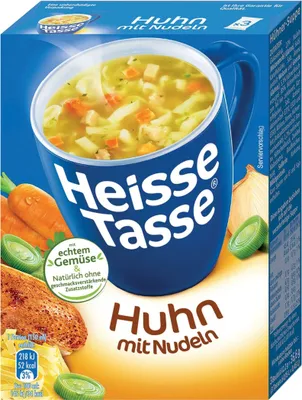 Produktbild von Heisse Tasse Instantsuppe Huhn mit Nudeln, 1 St.