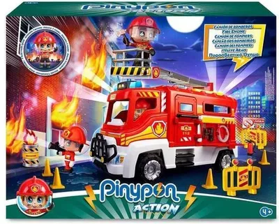 Produktbild von Famosa Pinypon – Feuerwehrauto mit Spielfigur
