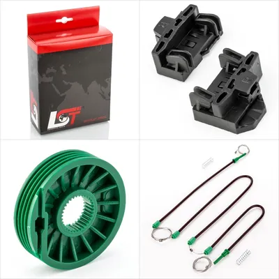 Produktbild von Fensterheber Reparatursatz Vorne Rechts - Für Vw Polo 6N2 99-02 2/3Trg