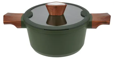 Produktbild von Resto Kitchenware 93701, 2,6 l, Rund, Grün, Aluminium, Queenhome, Holz