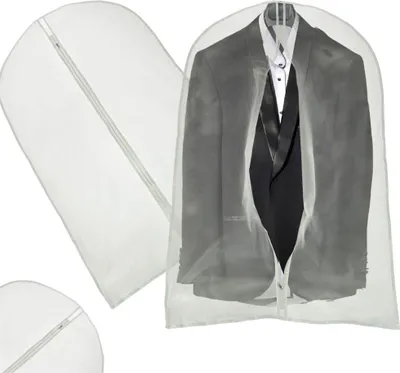 Produktbild von Kleiderhülle Anzugkleidung Kleidung transparent 60 x 80 cm