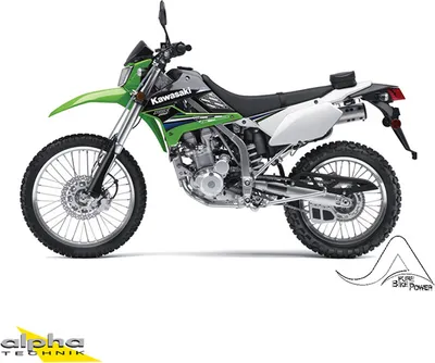 Produktbild von Stompgrip schwarz, Kawasaki KLX250, 2009-19 KLX250 LX250S