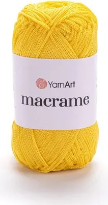 Zdjęcie produktu dla Sznurek poliestrowy YarnArt Macrame 1.5 mm 142 / żółty