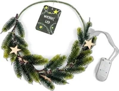Obrázok produktu pre Dekoratívna led girlanda s hviezdami 25 cm