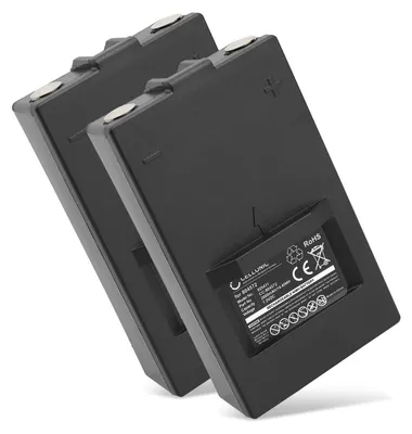 Image de CELLONIC 2x Batterie pour Télécommande Compatible avec Hiab XS Drive, Olsberg, 2055112, 804572 - (2000mAh, 7.2V)