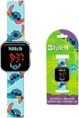 Produktbild von Stitch Led Uhr Mehrfarbig  Mehrfarbig One Size