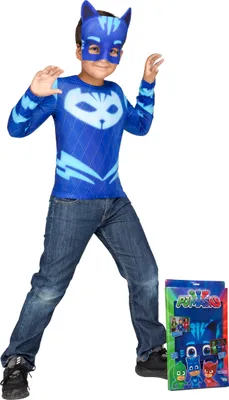 Image de Costume pour enfant PJ Masks Catboy costume de licence bleu