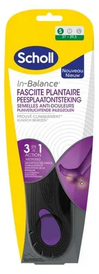 Productafbeelding van Scholl In Balance Inlegzolen Peesplaa Tontsteking Small (1 Paar)