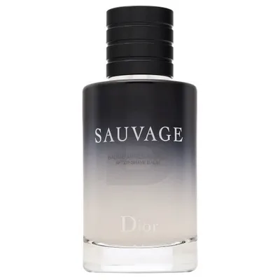 A bottle of Dior Sauvage Aftershave Balm for men.