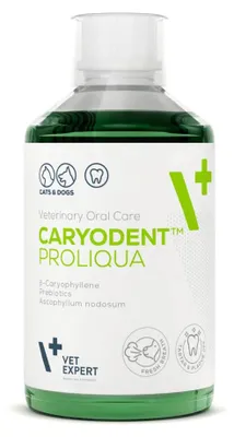 Zdjęcie produktu dla Vet Expert Caryodent Proliqua 250ml Płyn Do Higieny Jamy Ustnej Dla Psów I Kotów