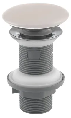 Produktbild von Isvea Waschbecken-Ablauf 5/4", klick-klack, Keramikstopfen, 20-70mm, Ivory